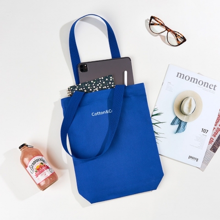 코튼앤코 커스텀 세로형 컬러 에코백 28x36x8 // 국내 제작형 #2