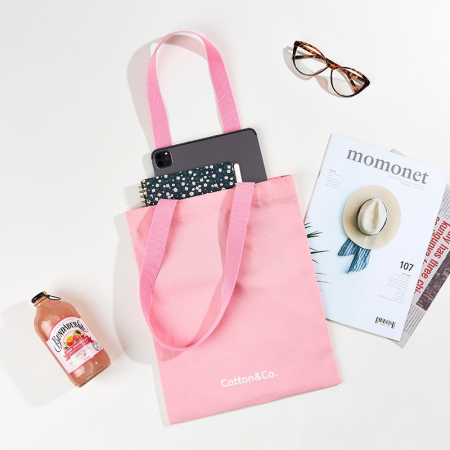 코튼앤코 커스텀 세로형 컬러 에코백 28x36 // 국내 제작형 #2