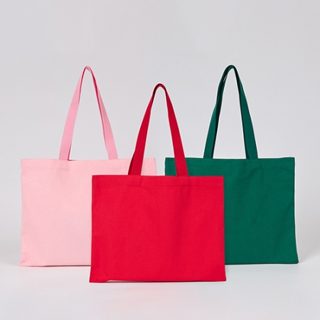 코튼앤코 커스텀 가로형 컬러 에코백 43x35 // 국내 제작형 #5