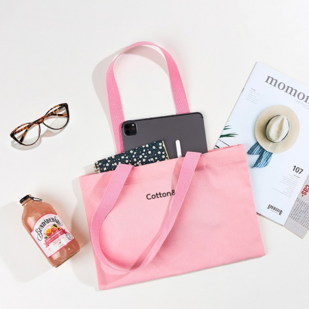 코튼앤코 커스텀 가로형 컬러 에코백 36x25 // 국내 제작형 #3