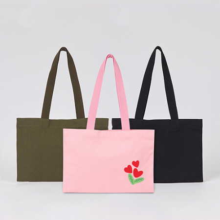 코튼앤코 커스텀 가로형 컬러 에코백 36x25 // 국내 제작형 #4