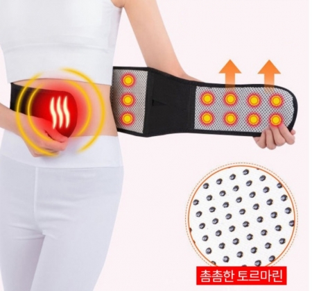 자가 발열 허리 보호대 온열 찜질기 복대, 허리 벨트 선물 용 판촉 사은품 기념품 답례품, 기프트 세트 #3