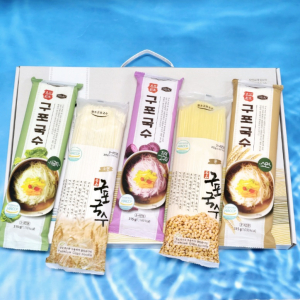 구포 국수 선물세트 5종, 행사 선물 용 판촉 사은품 기념품 답례품, 설 명절선물 추석 설날 기프트 세트