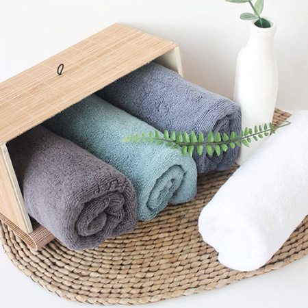 [송월타올] 명절 설날 새해 신년 타올 수건 크라프트세트 항균무지 3P+스티커 기념수건 답례품 #4