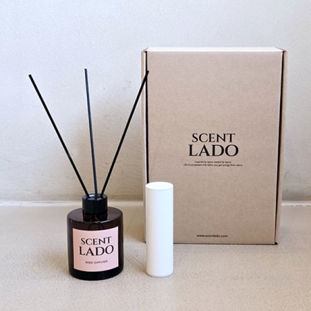 센트라도 디퓨저 150ml+원통형 휴대용 손난로 보조배터리 세트 #2