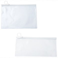 뉴드림 PVC 고주파 지퍼 파우치 고리 중형