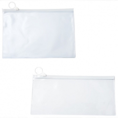 뉴드림 PVC 고주파 지퍼 파우치 고리 중형