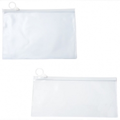 뉴드림 PVC 고주파 지퍼 파우치 고리 소형