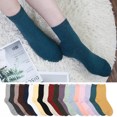 여자 무지중목양말 jw // 국산 #2