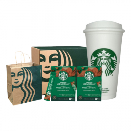 스타벅스 리유저블 그란데컵 커피스틱 10개입 2P 기프트박스 선물세트 #2