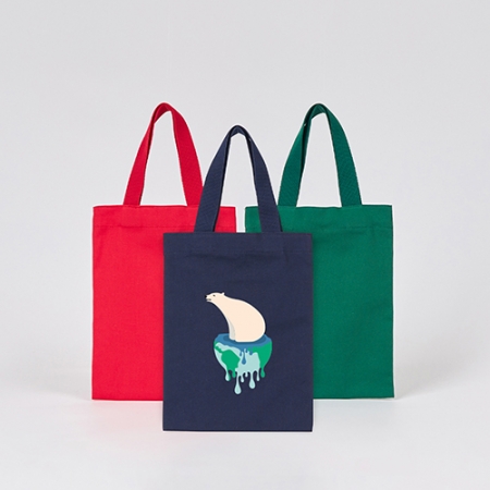 코튼앤코 커스텀 세로형 컬러 자석 에코백 23x30 // 국내 제작형 #4