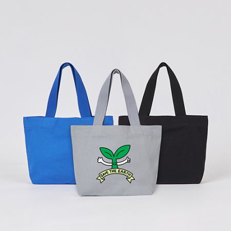 코튼앤코 커스텀 가로형 컬러 자석 에코백 28x20x8 // 국내 제작형 #4