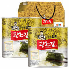 광천 김세트 김 선물(2캔) 김 명절 선물세트