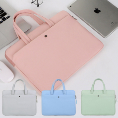 N042 코튼펀 노트북가방 맥북 그램 기념품 인쇄 주문제작 태블릿 파우치 서류 가방