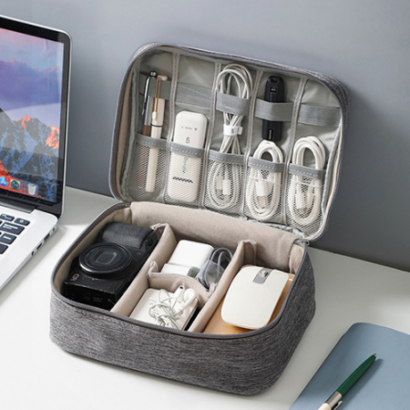 디지털 케이블 정리 파우치 디지털파우치 케이블파우치 USB파우치 // 인쇄제작가능 #4