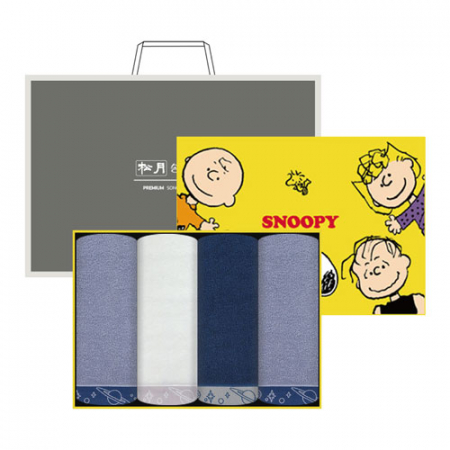 [송월타올] 스누피 스페이스 160g 4매입 H #2