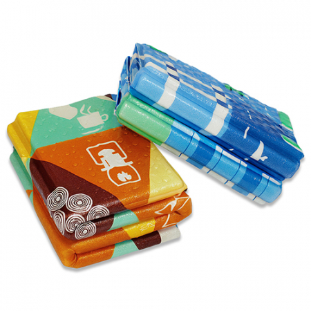 8단 접이식 등산방석 휴대용방석 등산매트 / 인쇄제작가능 #4