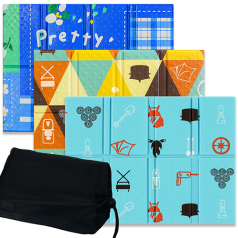 8단 접이식 등산방석 휴대용방석 등산매트 / 인쇄제작가능