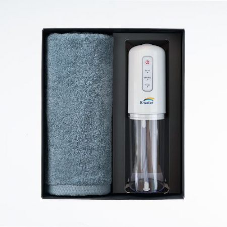 송월 프리미엄 선물 세트 송월 라이트 무지40 1P + 구강세정기 1P #3