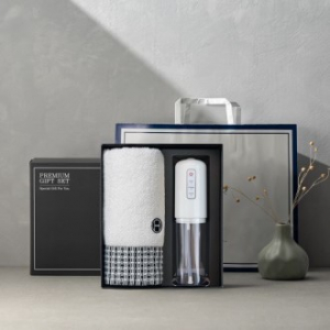 송월 프리미엄 선물 세트 송월 호텔컬렉션 톤40 1P + 구강세정기 1P