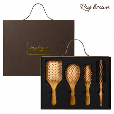 로이브라운 우든 헤어브러쉬 4종세트 #2