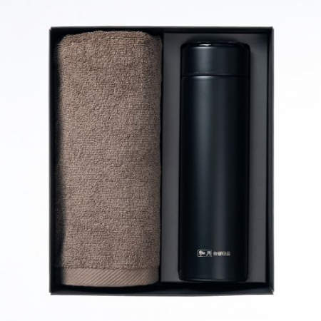 더카인드 프리미엄 송월 뉴 컬러 무지40 1P + 스마트온도텀블러 500ml 1P 선물세트 #4