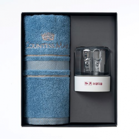 더카인드 프리미엄 송월 카운테스마라 센치40 1P + 쓰리세븐 KR-050C 손톱깎이 선물세트 1P #4