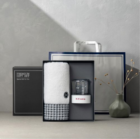 더카인드 프리미엄 송월 호텔컬렉션 톤40 1P + 쓰리세븐 KR-050C 손톱깎이 선물세트 1P #2