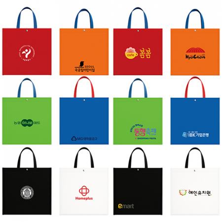 무지 타포린백 대형 42x40x23 타포린가방 시장가방 보조가방 신발주머니 // 인쇄제작가능 #4