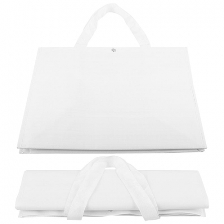 무지 타포린백 대형 42x40x23 타포린가방 시장가방 보조가방 신발주머니 // 인쇄제작가능 #8