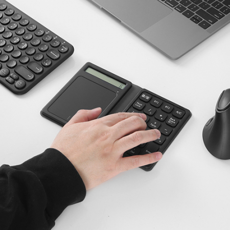 멀티페어링 블루투스 터치 키패트 전자 계산기 #5