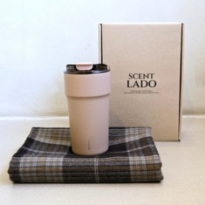 센트라도 국산 항공담요+락앤락 메트로카페세라믹텀블러 500ml 세트