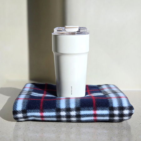 센트라도 네이처담요+락앤락 메트로카페세라믹텀블러 500ml 세트 #4