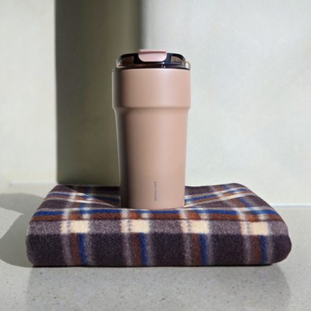 센트라도 네이처담요+락앤락 메트로카페세라믹텀블러 500ml 세트 #5