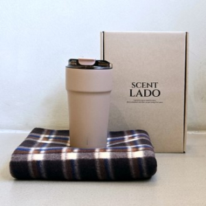 센트라도 네이처담요+락앤락 메트로카페세라믹텀블러 500ml 세트