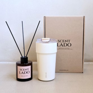 센트라도 디퓨저 150ml + 락앤락 메트로카페세라믹텀블러 500ml 세트