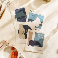 친환경 주방 행주 아트 행주