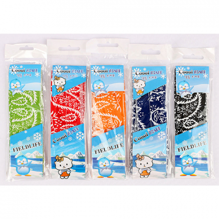 페이즐리 쿨스카프 아메바 쿨스카프 냉동스카프 얼음스카프 아이스 쿨스카프 // 인쇄제작가능 #6