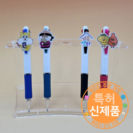 스와프 아크릴캐릭터 3색 멀티볼펜 #2