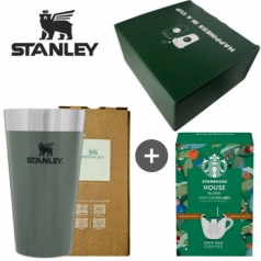 스탠리 파인트컵 그린 스타벅스 커피 선물세트
