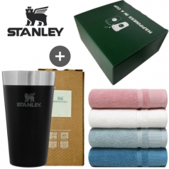 스탠리 파인트컵 블랙 영신타올 아놀드파머 메쉬 40 선물세트