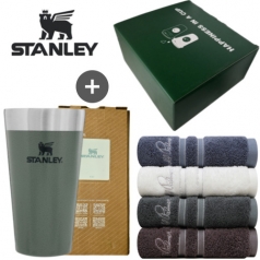 스탠리 파인트컵 그린 영신타올 아놀드파머 실버라인 뱀부사 선물세트