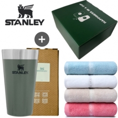 스탠리 파인트컵 그린 영신타올 엠버서더 로베르타 선물세트