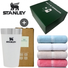 스탠리 파인트컵 화이트 영신타올 엠버서더 로베르타 선물세트