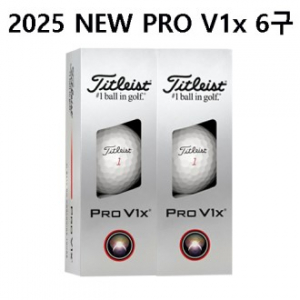 NEW 타이틀리스트 PRO V1x 6구