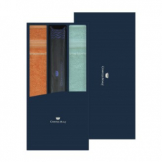 송월 타월우산세트 J (CM 스티치헤링본40 타월2 + CM 2단 빗살보더 우산1)