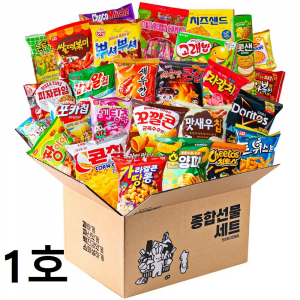 위크앤드 한정 종합과자 선물박스 1호 간식세트