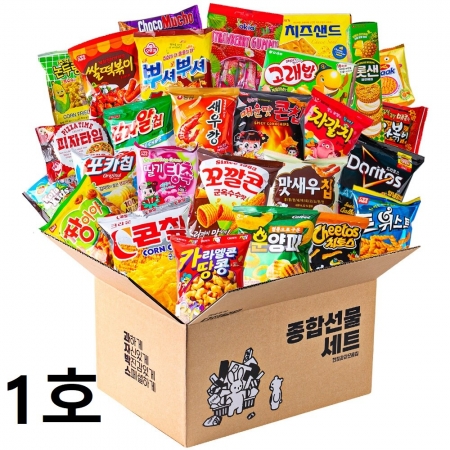 위크앤드 한정 종합과자 선물박스 1호