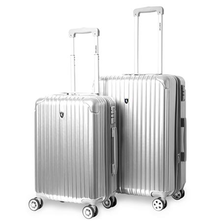 폰티악 테스 메탈 여행용캐리어 2종세트, 기내용20인치 + 화물용대형28인치 #2