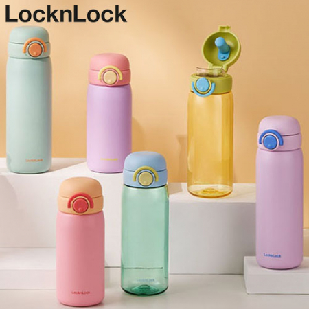 락앤락 3384 스쿨핏 원터치 이중 잠금 스위치캡 텀블러 380ml #2